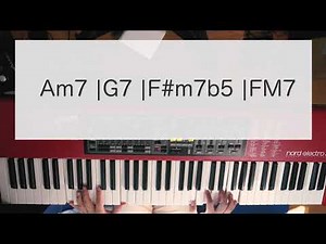 切ないコード進行 Key in C