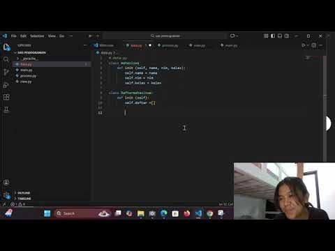 PROSES PENGERJAAN PROJECT PEMOGRAMAN PYTHON