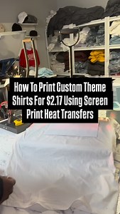 How to Print Custom Breast Cancer Awareness T-Shirts for $2.17 Using Screen Print Heat Transfers 💗 | T-Shirt Printing Business Want to maximize profits printing themed shirts without owning a screen printer? Here’s how to print custom Breast Cancer Awareness T-shirts for just $2.17 per shirt using screen print heat transfers 👕💗 👉 Start by buying Gildan 5000 white T-shirts for $1.47 each 👉 Then purchase Tackle Breast Cancer screen print heat transfers for $2.17 👉 Use any heat press to apply