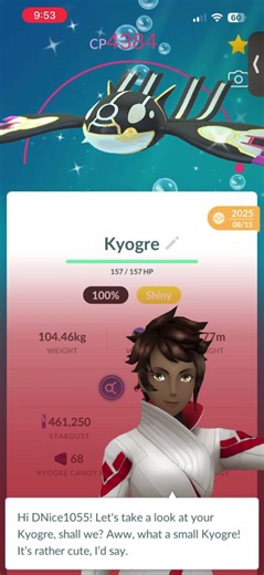 Hundo Primal Kyogre Shiny! 🐟🔥 Collection Flex | Pokémon GO