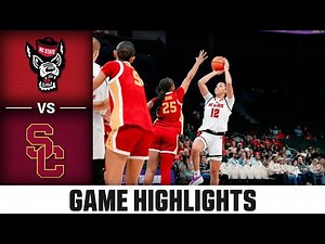 USC vs. NC State Game Highlights | 2025-26 ACC Women’s Basketball
