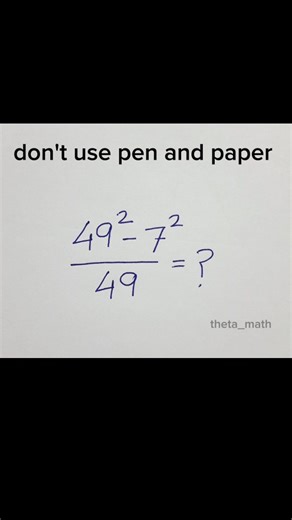 mathematics on Instagram: "Can you solve this 👆 basics mathematics algebra logical reasoning? #maths #mathquiz #mathtricks"
