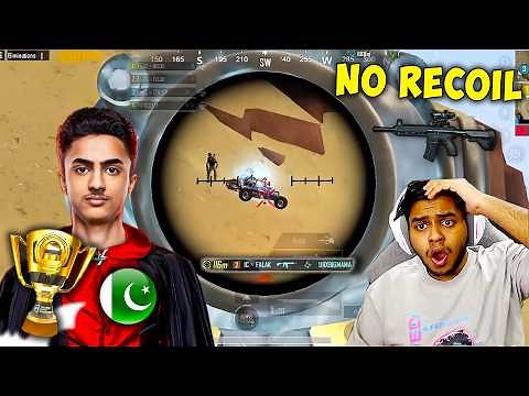 WORLD's RANK 1 M416 + 4X HEADSHOT SPRAY?? PAKISTAN FALAK BEST Moments in PUBG Mobile