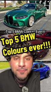 Top 5 BMW Colors: What's Your Favorite?