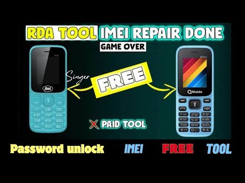 RDA Coolsand IMEI Repair + Password Unlock No Box Free Tool ✅ Full Tutorial