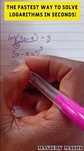 99% Fail This Logarithms Challenge! | Solve Logs in Seconds!