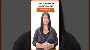 How to Check Your Primary Location on Facebook? #shorts #facebook | LearnWoo