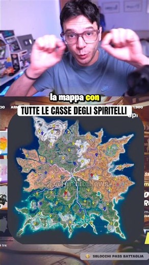 ECCO TUTTE LE CASSE DEGLI SPIRITELLI #fortnite