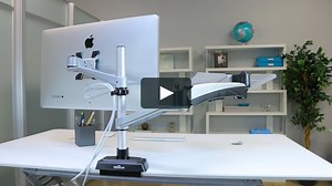 Monitor Arm and Laptop Cradle | VARIDESK®