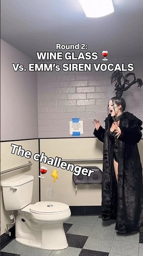 CAN I SHATTER A WINE GLASS WITH MY SIREN VOCALS?! 😈‼️
