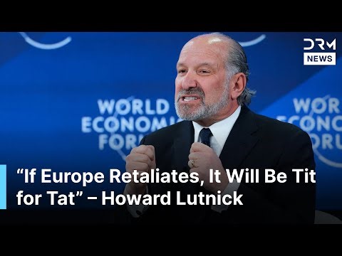 Howard Lutnick Warns Europe Against Retaliatory Tariffs Over Trump's Greenland Tariffs | AC1N
