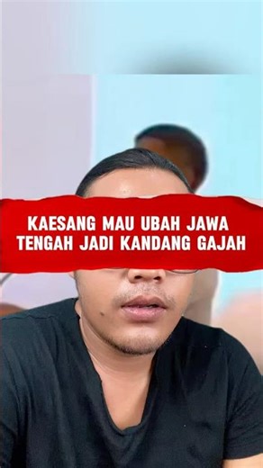 Kaesang wants to turn Central Java into an elephant pen #dialectique #dialectics #prabowo #gibran...