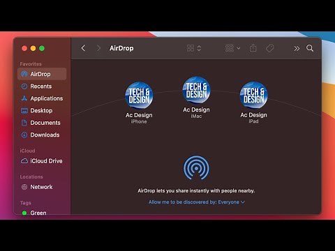 How to Use Airdrop on Mac 2021