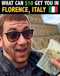 I'm bringing back my $10 series in one of my favorite cities in Europe -- FLORENCE, ITALY! Wine, pizza, gelato, and what else do you think I could get for under $10?! As you may already know, Florence is extremely touristy and therefore the prices are very expensive... but if you want to do things on the cheaper side, then it's entirely possible! Join me today on a city tour (and food binge) of Florence to see how far I could stretch $10. Have you ever been to Florence? Did you like it? Follow D