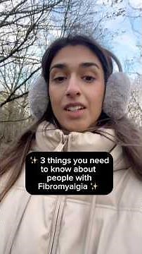 Fibromyalgia - 3 things people should know about you #fibro #fibromyalgia #pain #fyp