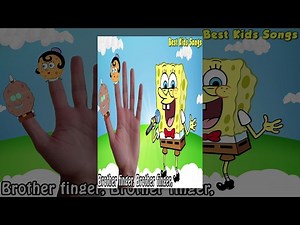 SpongeBob - Finger Family Song Collection - Nursery Rhymes SpongeBob Finger Family for Kids