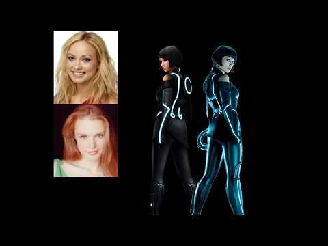 Animated Voice Comparison- Quorra (Tron)