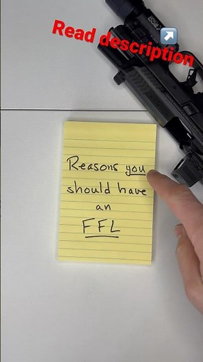 Should you get an FFL? Read the caption up top for some considerations…