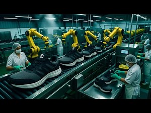 Inside the Modern Shoe Factory – Full Process How Million-Dollar Sneakers Are Made