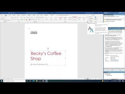 Word Expert Lesson 1a Customizing Templates