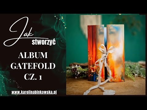 Stwórz ze mną okładkę albumu GATEFOLD 💥 Krok po kroku | Scrapbooking na żywo!