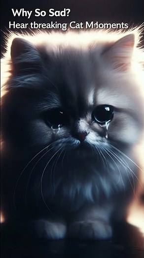 Sad Cat Moments That Will Break Your Heart 😿 | Cute & Emotional 🐾#SadCat #EmotionalCats #CatLovers