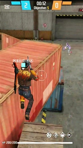 insane headshot with m1887 #freefire #freefireclips