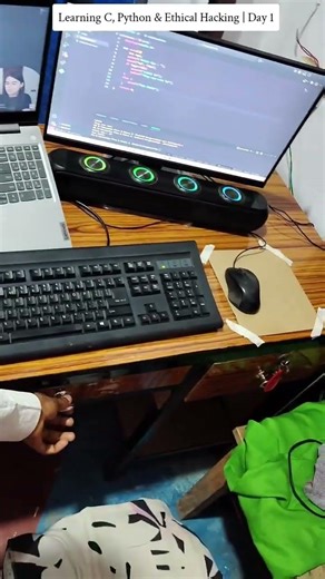 Learning C, Python & Ethical Hacking | Day 1
