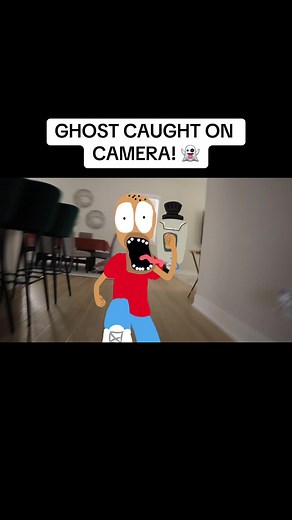 Tyrone caught a ghost on camera! 😨🤣👻🎥 #matthewraymond #comedy #cartoon #animation #foryou #fyp