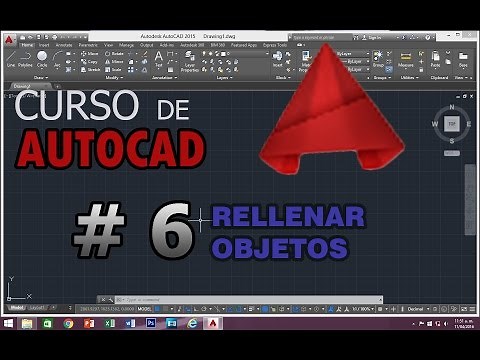 Autocad Course #6 Fill Hatch Objects