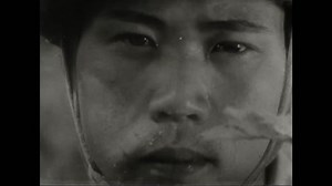 CIRCA 1940s - Captured Japanese film from the Pacific in World War II shows American troops being gunned down in beach invasion.