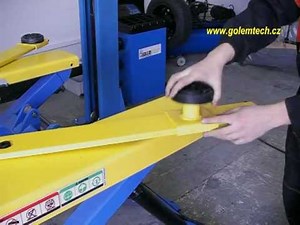 Nízkozdvižný hydraulický zvedák Golemtech 2800kg