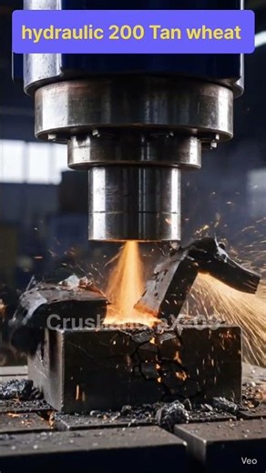 Chair Crush Under Hydraulic Press 😱