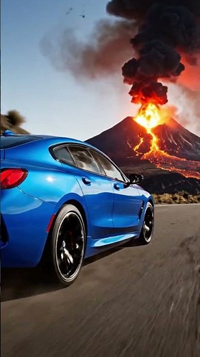 Car vs Volcano 🌋 | The Hottest Race Ever!
