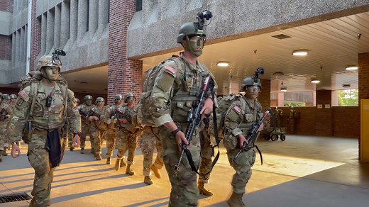 Trainees going through Basic Combat Training, #BCT, this week at Fort Jackson completed their final graduation requirement "The Forge"! "The Forge" is a 96-hour FTX that tests Trainees on all skill level 1 tasks and challenges them with firing their assigned weapon while under stress and maintaining their fundamentals of shooting. Upon completing their final ruck out of the field, Trainees participated in the Soldier ceremony where they were awarded their U.S. Army patches and able to done their