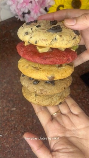 One Cookie Dough, 5 Amazing Eggless Cookies | Bakery Style Cookies at Home 🍪