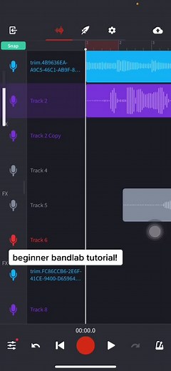 begginer tutorial #bandlab #kankan #twinuzis #summrs #music #pluggnb | how to download beats to bandlab