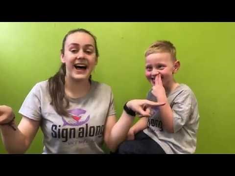 sign along with us - Back for Good , Take That - BSL SSE - Jade and Christian Kilduff