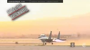 Watch as a jet fighter drops a mock B61 model 12 bomb that zeroes in on the target zone, as part of a $10 billion United States program that seeks to build a smart atom bomb of great precision. But some fear that smaller weapons like these ones will make "limited nuclear war" seem more possible to the military: http://nyti.ms/1UKJv5e | The New York Times - Science