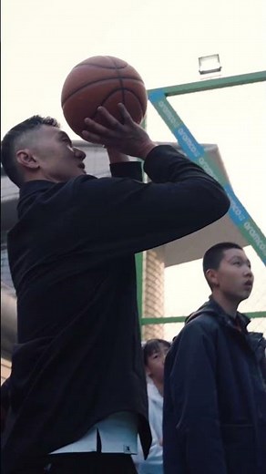 Taking to the court in Shanghai with‪@aramco‬. #formula1 #f1 #astonmartinf1
