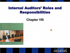 Internal Auditors’ Roles and Responsibilities - SlideServe