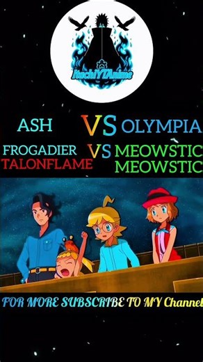 Ash vs olympia full fight🤯💀#shorts #pokemon