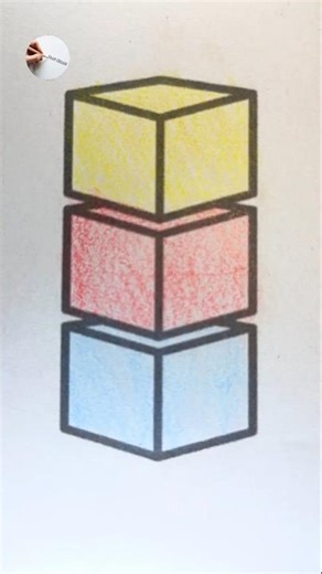 Seeing the colorful blocks made me happy 🟦🟥🟩.