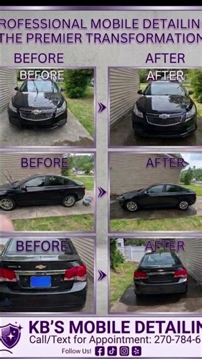 Car Transformation! ✨ KB’s Mobile Detailing