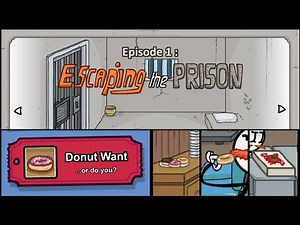 Achievement Donut Want - Escaping the Prison | The Henry Stickmin Collection