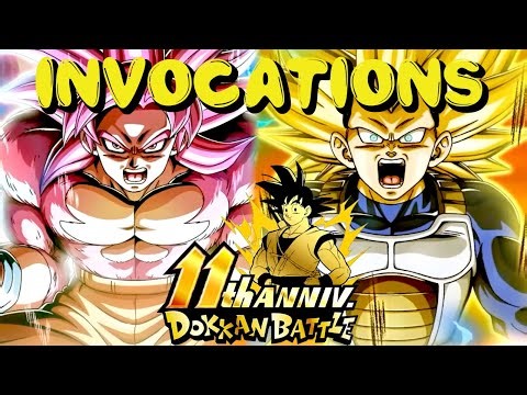 Invocations Goku SSJ 4 & Vegeta SSJ 3 (Daima) [Dragon Ball Z Dokkan Battle]