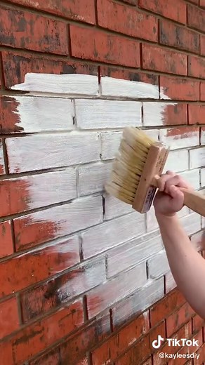 Limewash Brick Tips and DIY Women Rock Exterior Makeover
