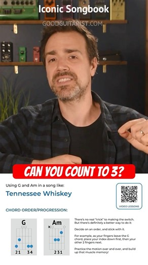 Tennessee Whiskey Teaches You 3/4 Time #guitarlesson #guitarcraft