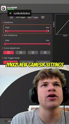 @Jynxzi shows his new gamesir settings on stream #CapCut #fy #viral #foryoupage #trending #tiktok #twitchclips #jynxziclips #jynxziedit #jynxzi