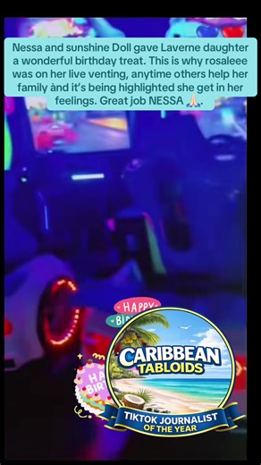 Anytime others help Rosalee family she get up in her feelings. Same way how people give you things on here others will help your little sister too. #rosalee #babytiktok #annie #easteregg #birthdaysurprise